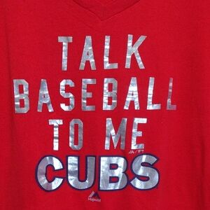 Majestic Cubs Baseball Tee XXL